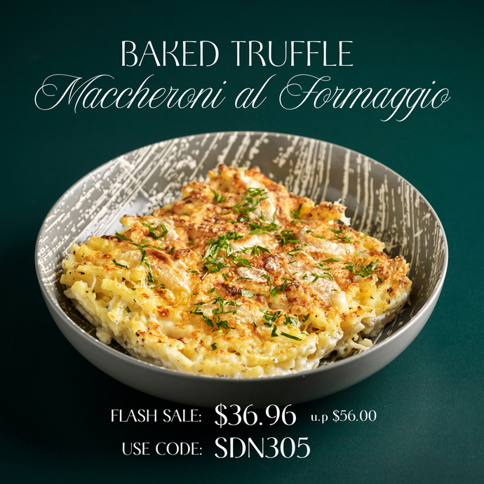 Baked Truffle Maccheroni al Formaggio