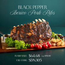 Black Pepper Iberico Pork Ribs