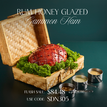 Rum Honey Glazed Gammon Ham