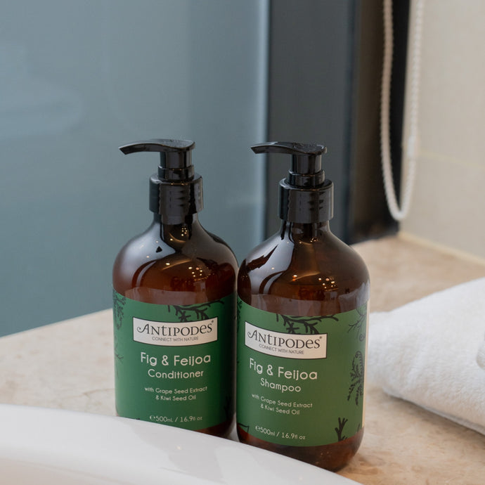 Antipodes Fig & Feijoa Shampoo & Conditioner Set