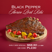 Black Pepper Iberico Pork Ribs