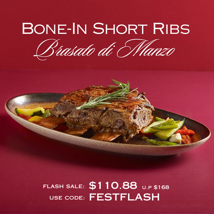Brasato di Manzo – Bone-In Short Ribs