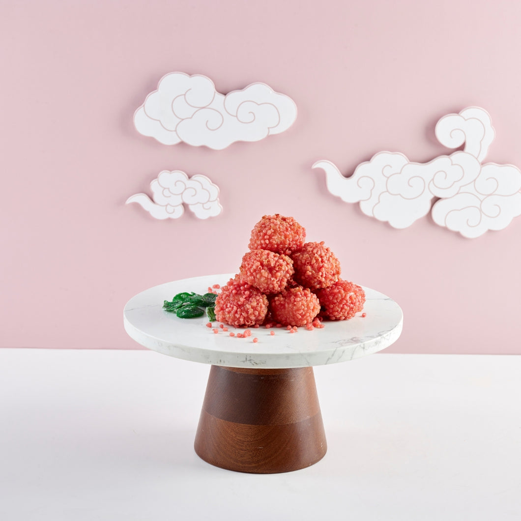 Crisp Lychee Prawn Balls