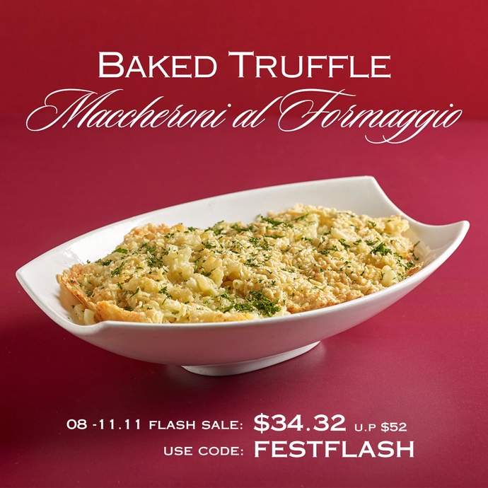 Baked Truffle Maccheroni al Formaggio