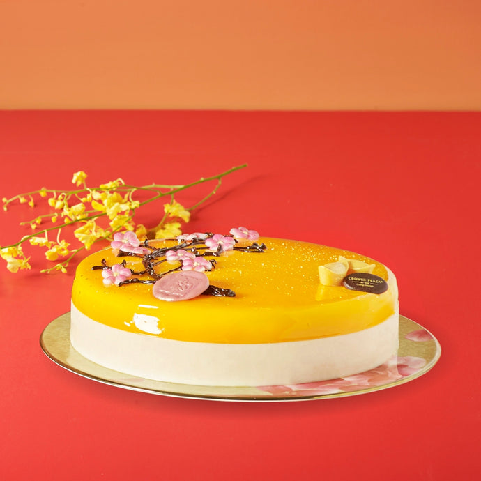 Orange Blossom Velvet Cake