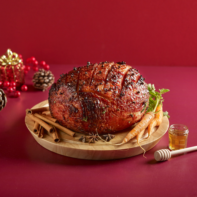 Rum Honey Glazed Gammon Ham