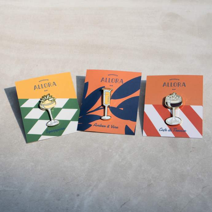 Enamel Cocktail Pins