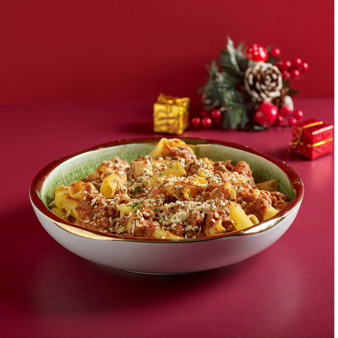 Vegan Bolognaise Rigatoni