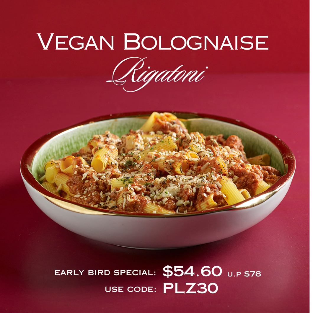 Vegan Bolognaise Rigatoni