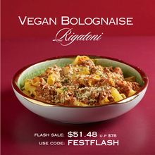 Vegan Bolognaise Rigatoni